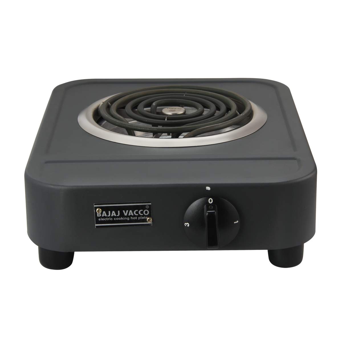 BAJAJ VACCO® Electric Coil Hot Plate 2000 Watt PC with Regulator (HPC-07  Long Body) - BAJAJ VACCO - India's best Home Appliances manufacture