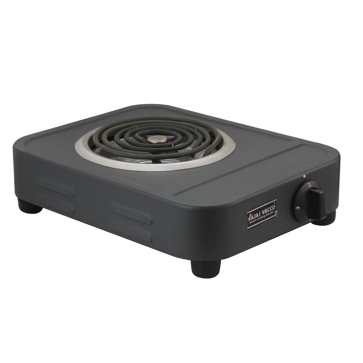 BAJAJ VACCO® Electric Coil Hot Plate 2000 Watt PC with Regulator (HPC-07  Long Body) - BAJAJ VACCO - India's best Home Appliances manufacture